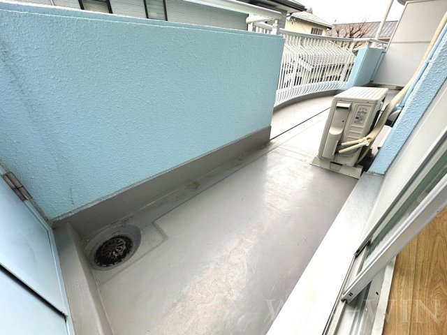 宮ハイツのバルコニー