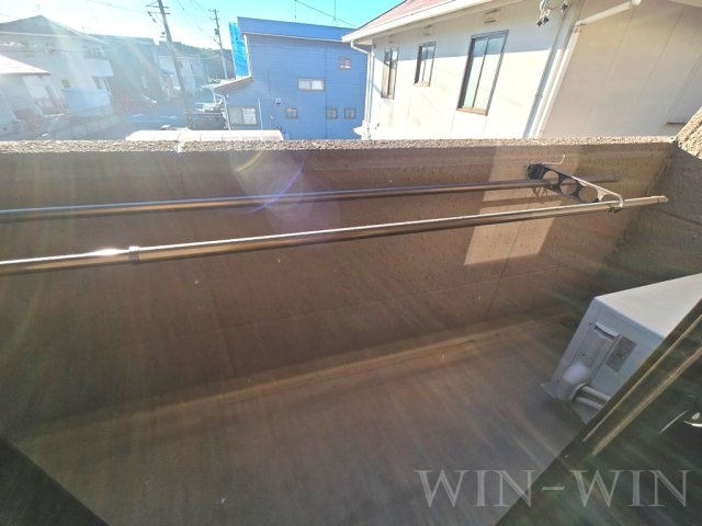 セザンヌ牟呂のバルコニー