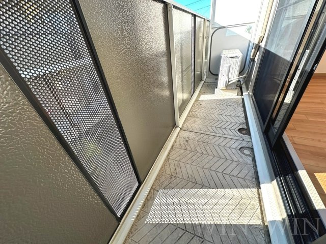 メゾン・ド・ラヴィ菰口 Ⅱのバルコニー