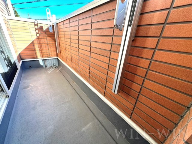 ベルアンジュのバルコニー