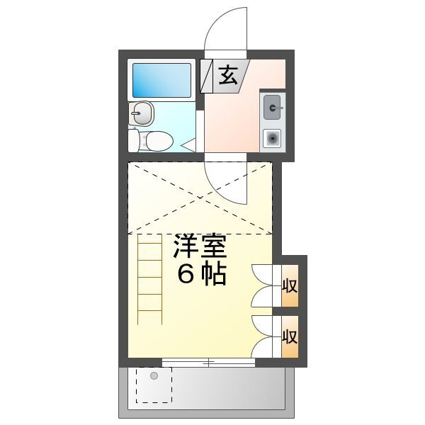 ペアパレス東田の間取り