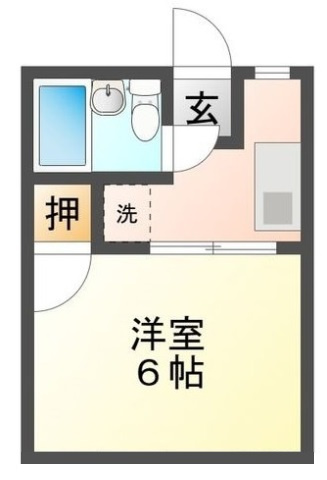 フォーブル西松山の間取り