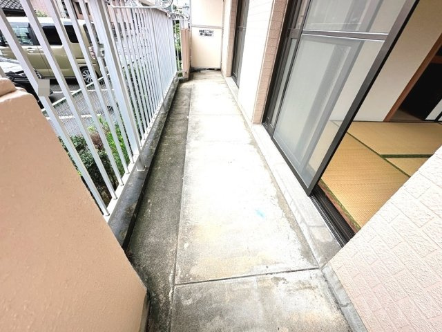ベルハイムOKADAのバルコニー