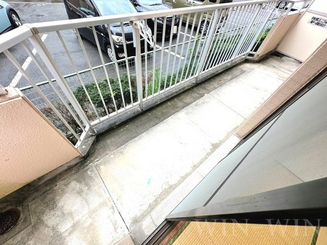 ベルハイムOKADAのバルコニー