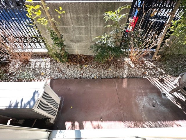 ユトリロ柱九番町のバルコニー