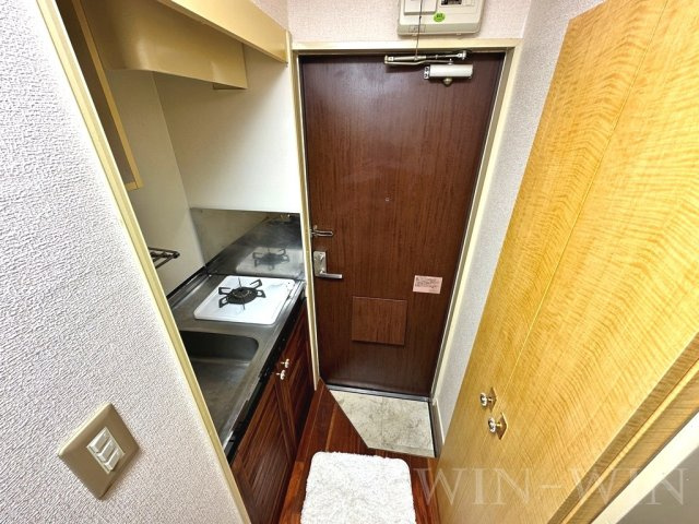 ユトリロ柱九番町の玄関