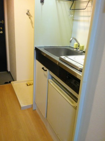 大阪市中央区松屋町の賃貸マンションのキッチン