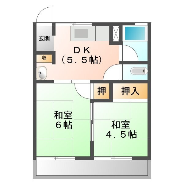 坂上アンビロンの間取り