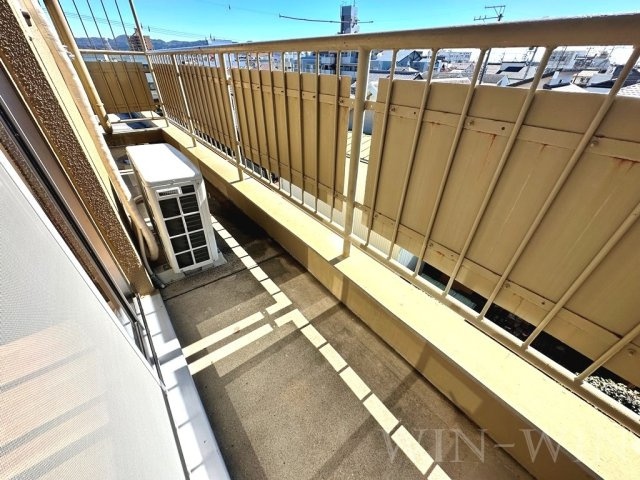 坂上アンビロンのバルコニー