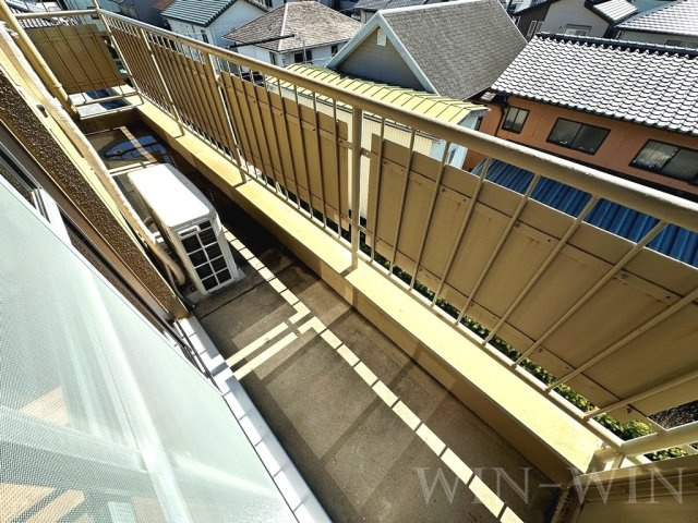 坂上アンビロンのバルコニー