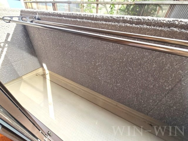 セザンヌ飯村 Bのバルコニー