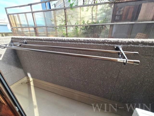 セザンヌ飯村 Bのバルコニー