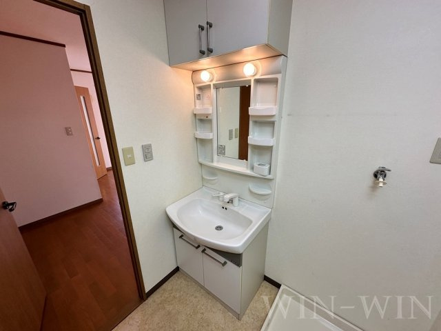 セントレアハイツナカムラの独立洗面台