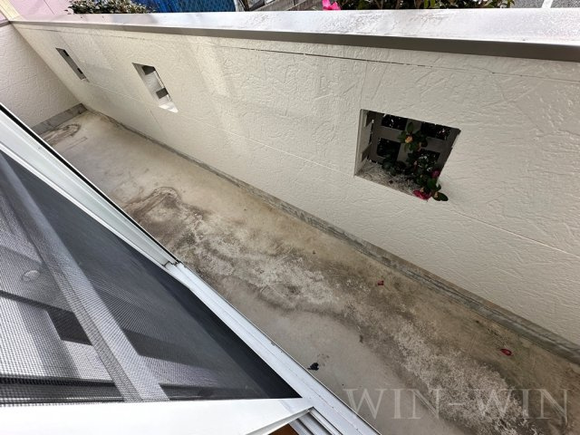 セントレアハイツナカムラのバルコニー