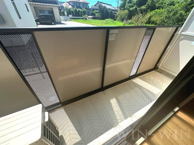 コーポポテトのバルコニー