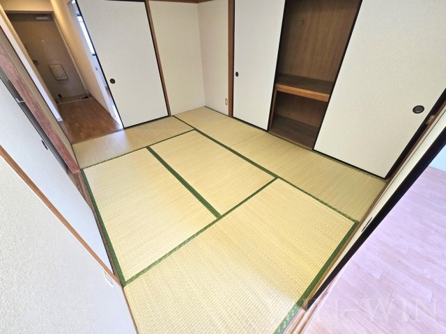 岩月ビルディングの寝室