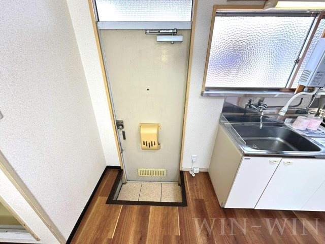 コーポ江島の玄関