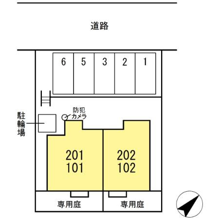 D-avanceつつじが丘の区画図