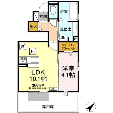 D-avanceつつじが丘の間取り