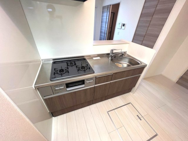 D-roomやまは C棟のキッチン