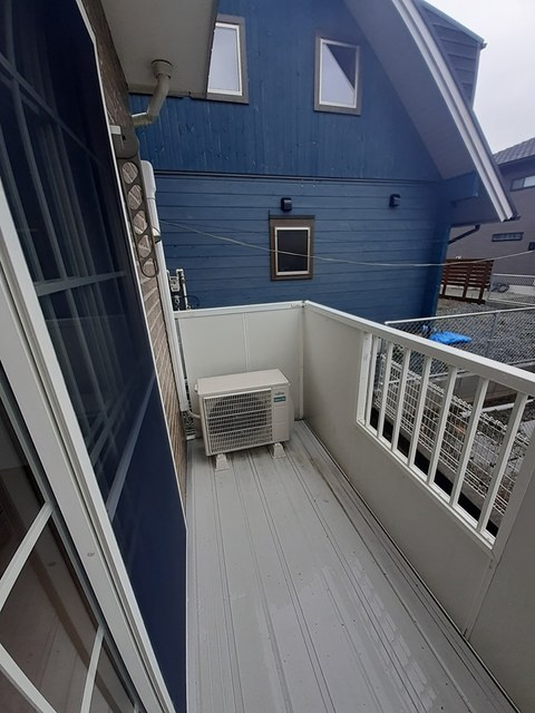 シルクビレッジ・カナダのバルコニー