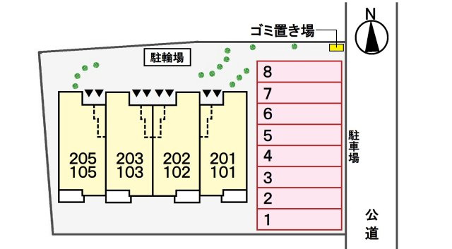 フォレスト・ヒルの区画図
