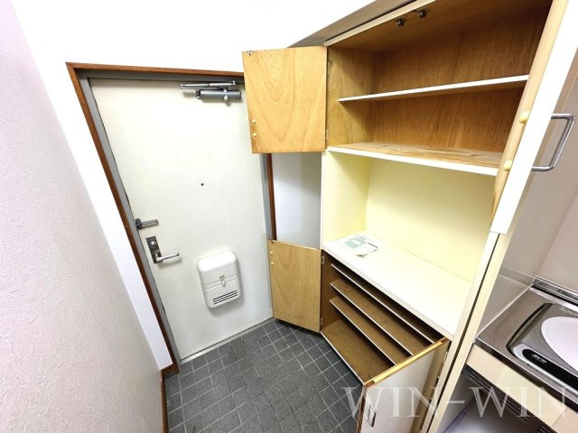 スカイビレッジアイセイの玄関