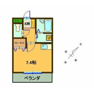 メゾンハクゴの間取り