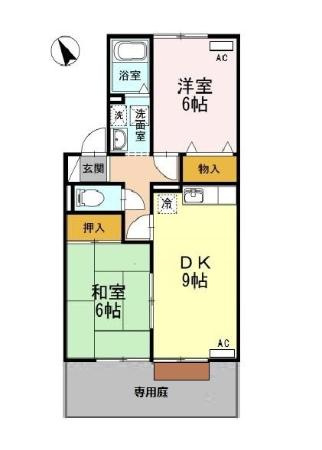 ウエストコート川崎の間取り