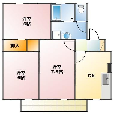 プロヴァンス飯村の間取り