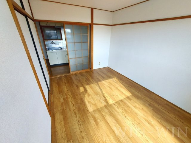 パークサイドハイム Ⅱ棟の寝室