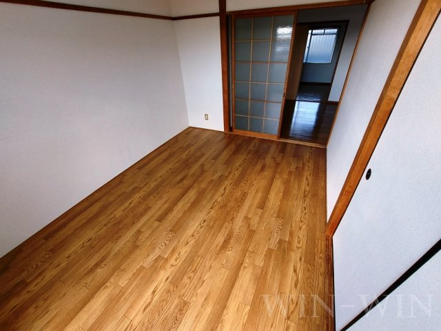 パークサイドハイム Ⅱ棟の寝室