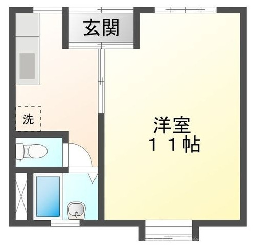 すみれ荘の間取り