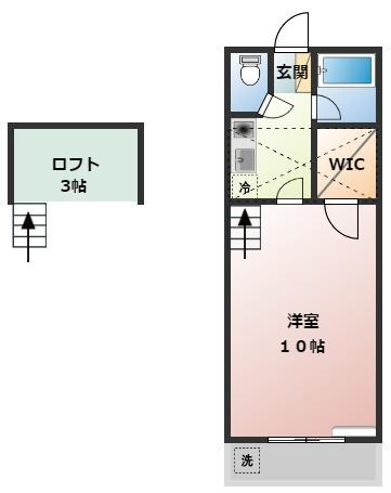 セザンヌ内張の間取り