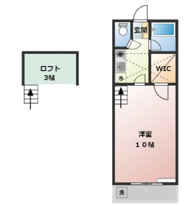セザンヌ下地の間取り