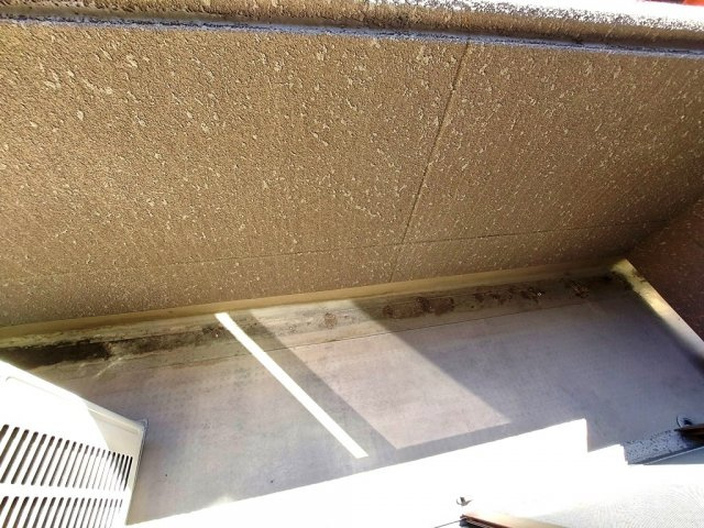 セザンヌ下地のバルコニー