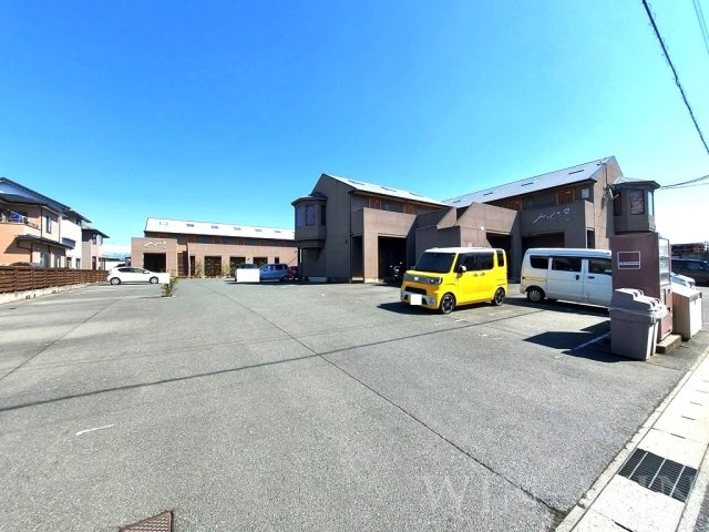 セザンヌ下地の駐車場