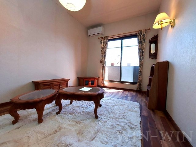 セザンヌ下地の寝室