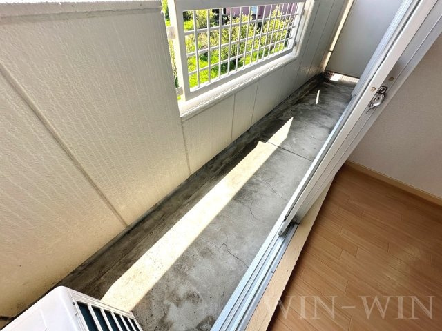 サンコーポのバルコニー|イメージ（同建物内別部屋の写真です）