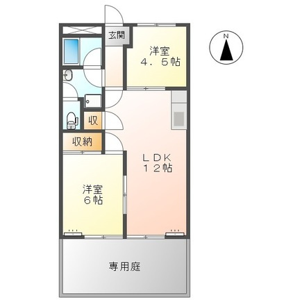 サンコーポの間取り
