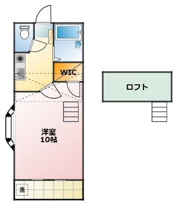 セザンヌ内張の間取り