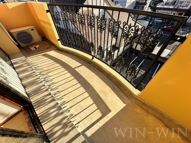 サンアルカディアSのバルコニー