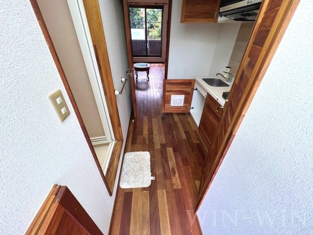 セザンヌ大岩の玄関