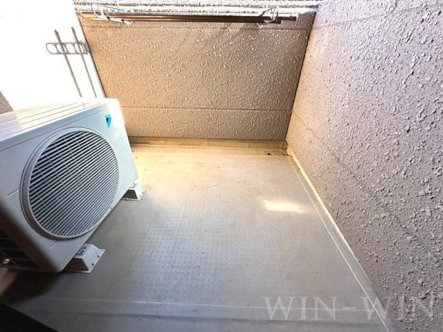 セザンヌ小坂井のバルコニー