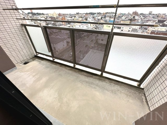 モードワン鴨田のバルコニー