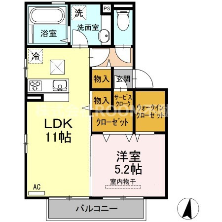 ディアコート早水の間取り
