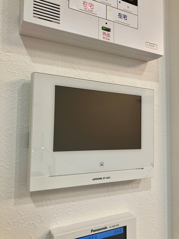 上高田戸建のセキュリティ