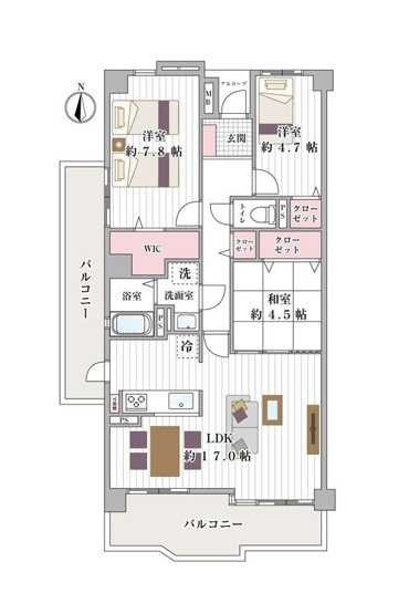 【間取り】 | 朝日プラザ南大阪ターミナル・シティ