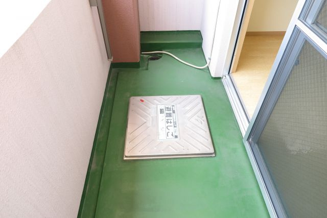 パークサイドエールのバルコニー