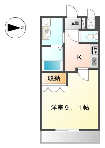 シャルマン桂の間取り